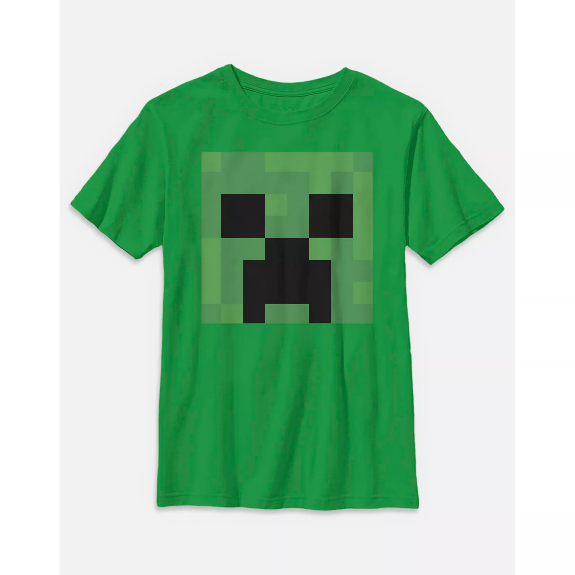 Kids Green Creeper T Shirt - Minecraft at Spirit Halloween