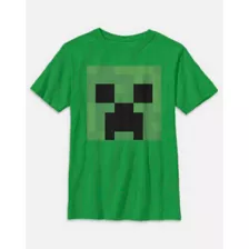 Kids Green Creeper T Shirt - Minecraft at Spirit Halloween