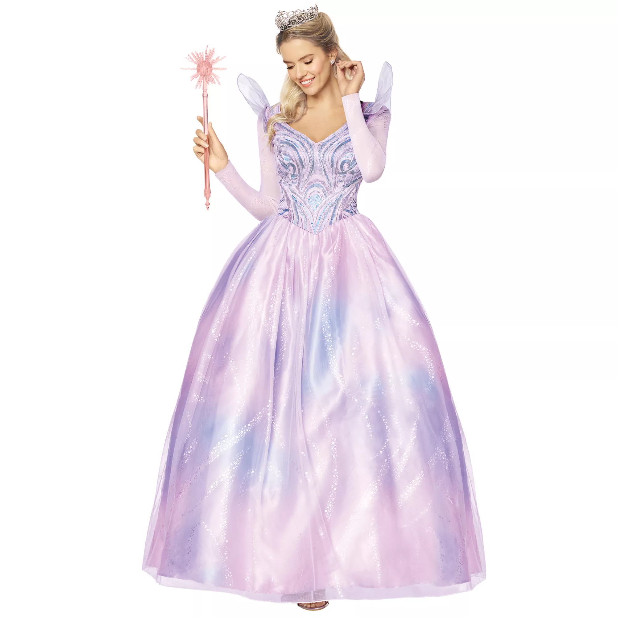 Adult Glinda Blue Dress Costume -  Wicked: For Good at Spencer's