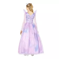 Kids Glinda Blue Dress Costume -  Wicked: For Good at Spencer's