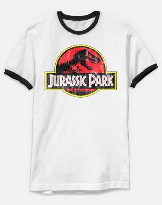 Jurassic Park Ringer T Shirt