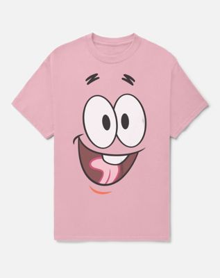 Camiseta Bob Esponja Patrick Sonriente - Color Rosa, Talla 3XL Unisex, Algodón Ringspun