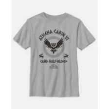 Kids Percy Jackson Camp Half-Blood Athena Cabin VI T Shirt at Spirit Halloween