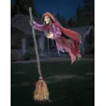 6 Ft Flying Witch Animatronic at Spirit Halloween