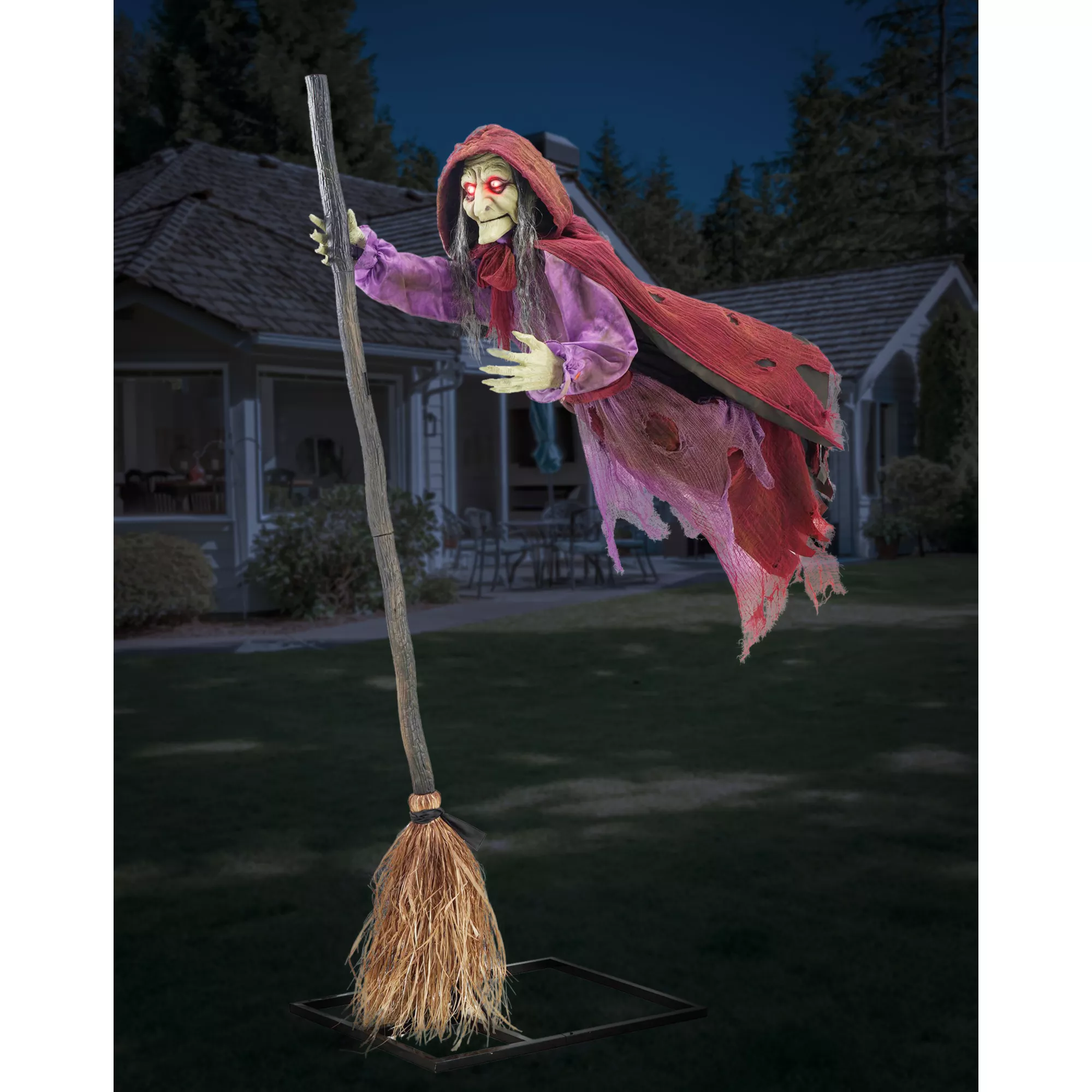 6 Ft Flying Witch Animatronic at Spirit Halloween