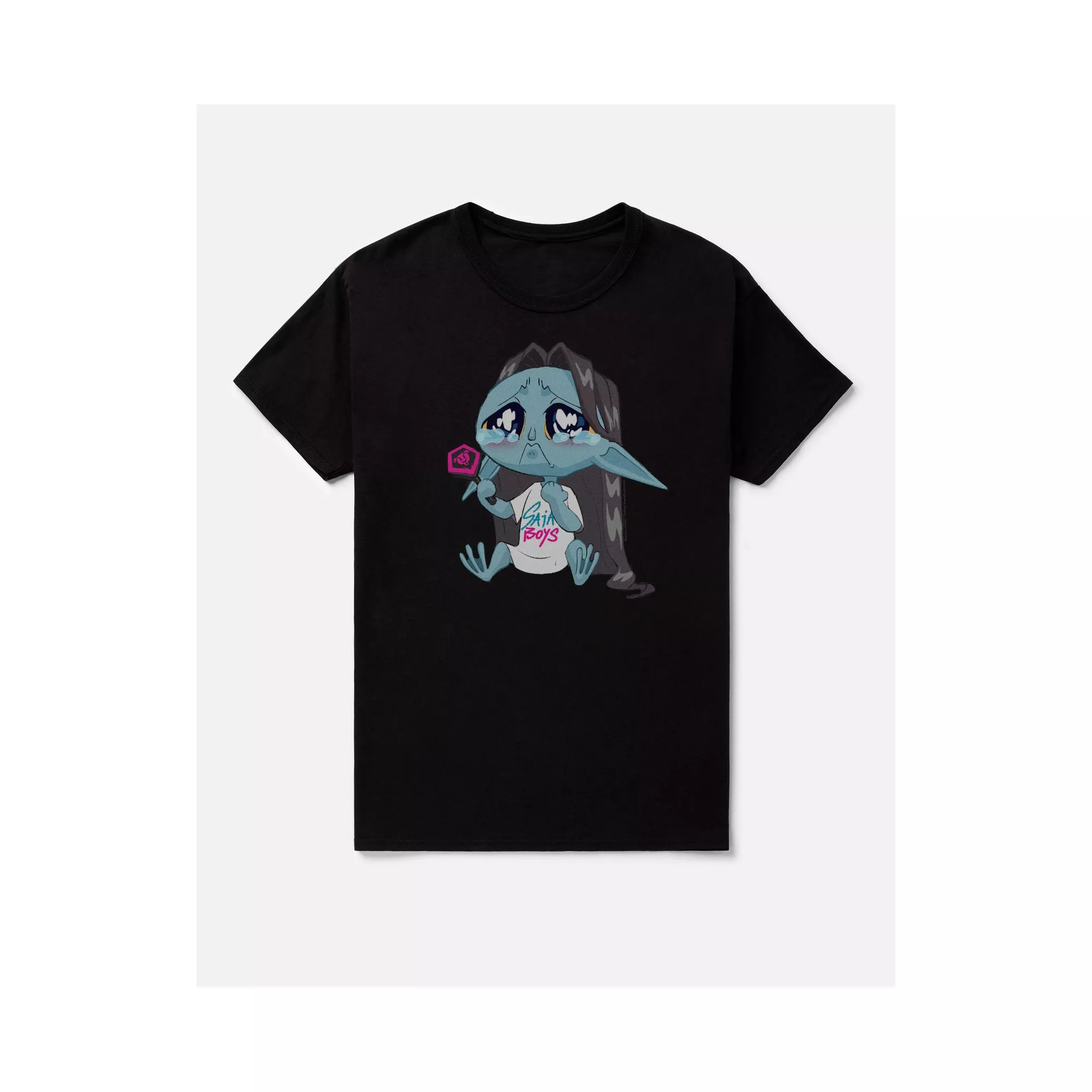 Chibi Crying Saja Boys Demon Fan T Shirt – KPop Demon Hunters at Spencer's