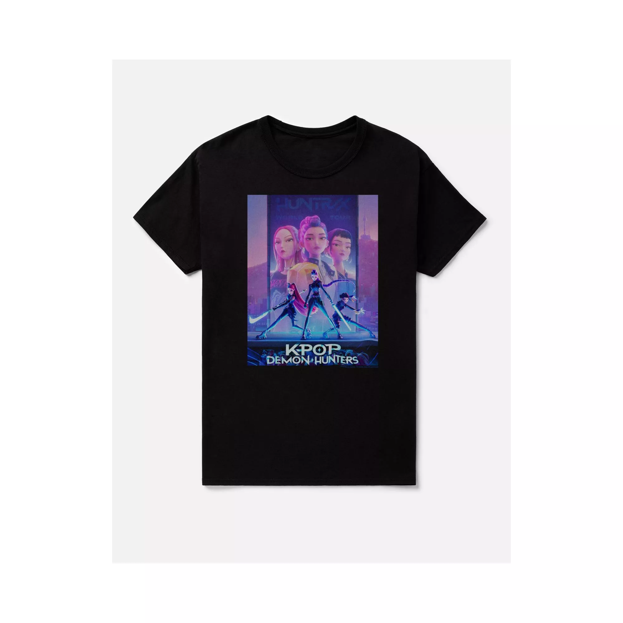KPop Demon Hunters Huntr/x World Tour T Shirt at Spencer's