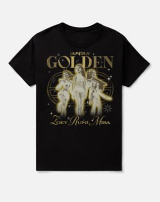 T-Shirt Kpop Demon Hunters Huntrix Zoey Chibi - Merchandising Officiel - Coton Léger - Coupe Classique