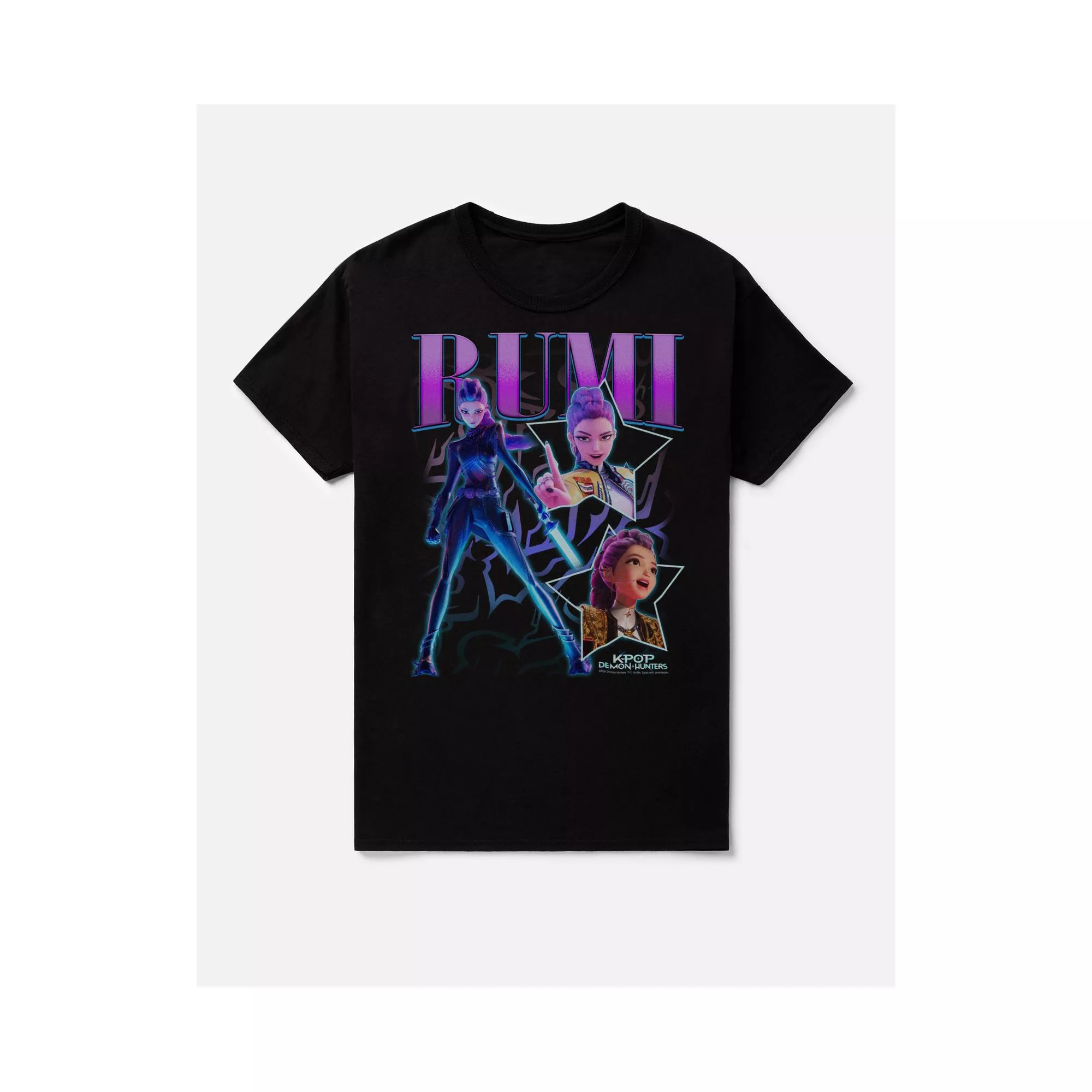 Rumi Stars T Shirt - KPop Demon Hunters at Spencer's