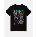 Zoey Stars T Shirt - KPop Demon Hunters at Spencer's