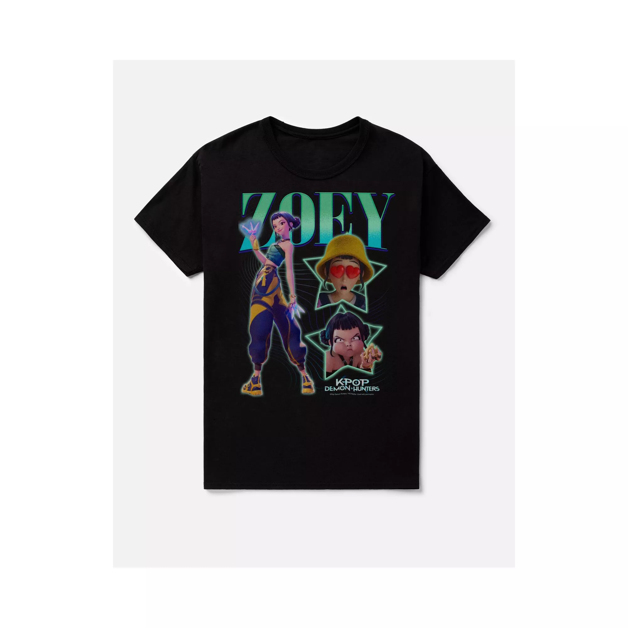 Zoey Stars T Shirt - KPop Demon Hunters at Spencer's