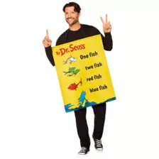 Adult 4-in-1 Book Covers 3D Costumes - Dr. Seuss at Spencer's