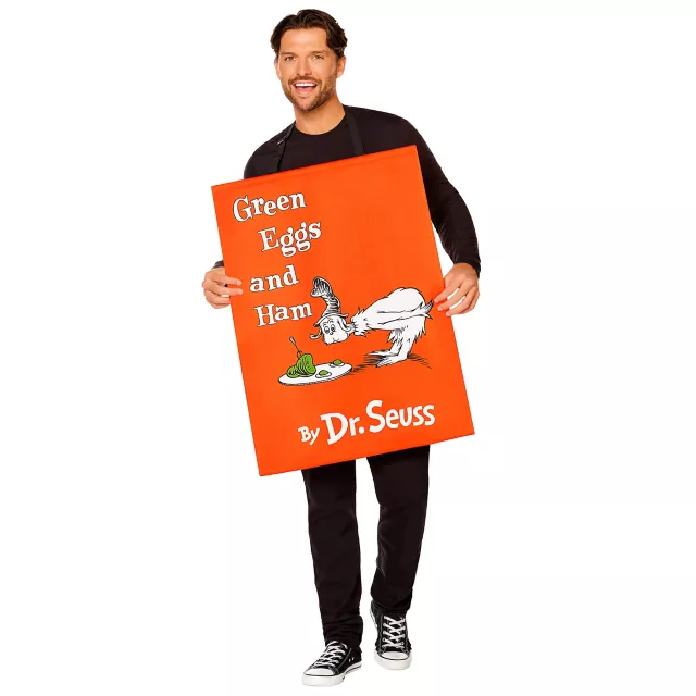 Adult 4-in-1 Book Covers 3D Costumes - Dr. Seuss at Spencer's