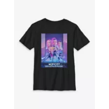 Kids Huntr/x World Tour T Shirt - KPop Demon Hunters at Spirit Halloween