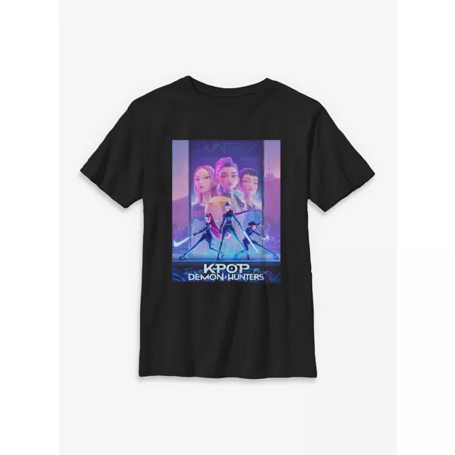 Kids Huntr/x World Tour T Shirt - KPop Demon Hunters at Spirit Halloween