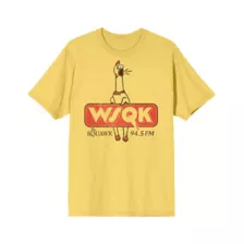 Stranger Things WSQK The Squawk T Shirt at Spirit Halloween