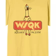 Stranger Things WSQK The Squawk T Shirt at Spirit Halloween