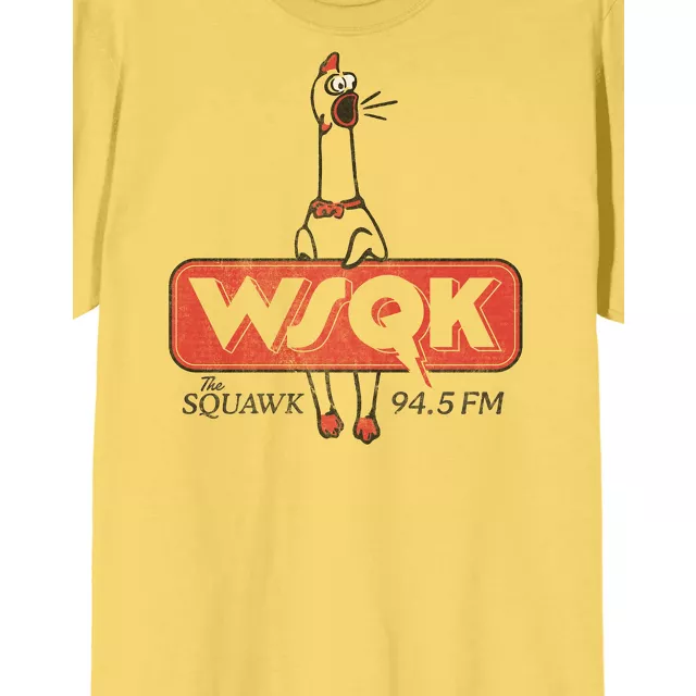 Stranger Things WSQK The Squawk T Shirt at Spirit Halloween