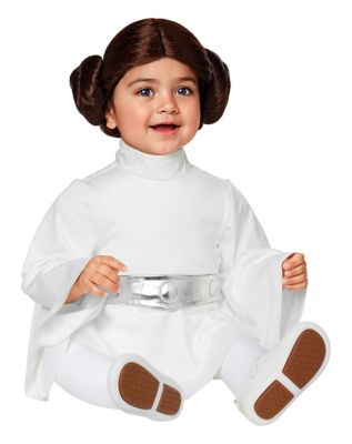Baby Princess Leia Dress Costume - Star Wars Original Trilogy Episodes IV to VI