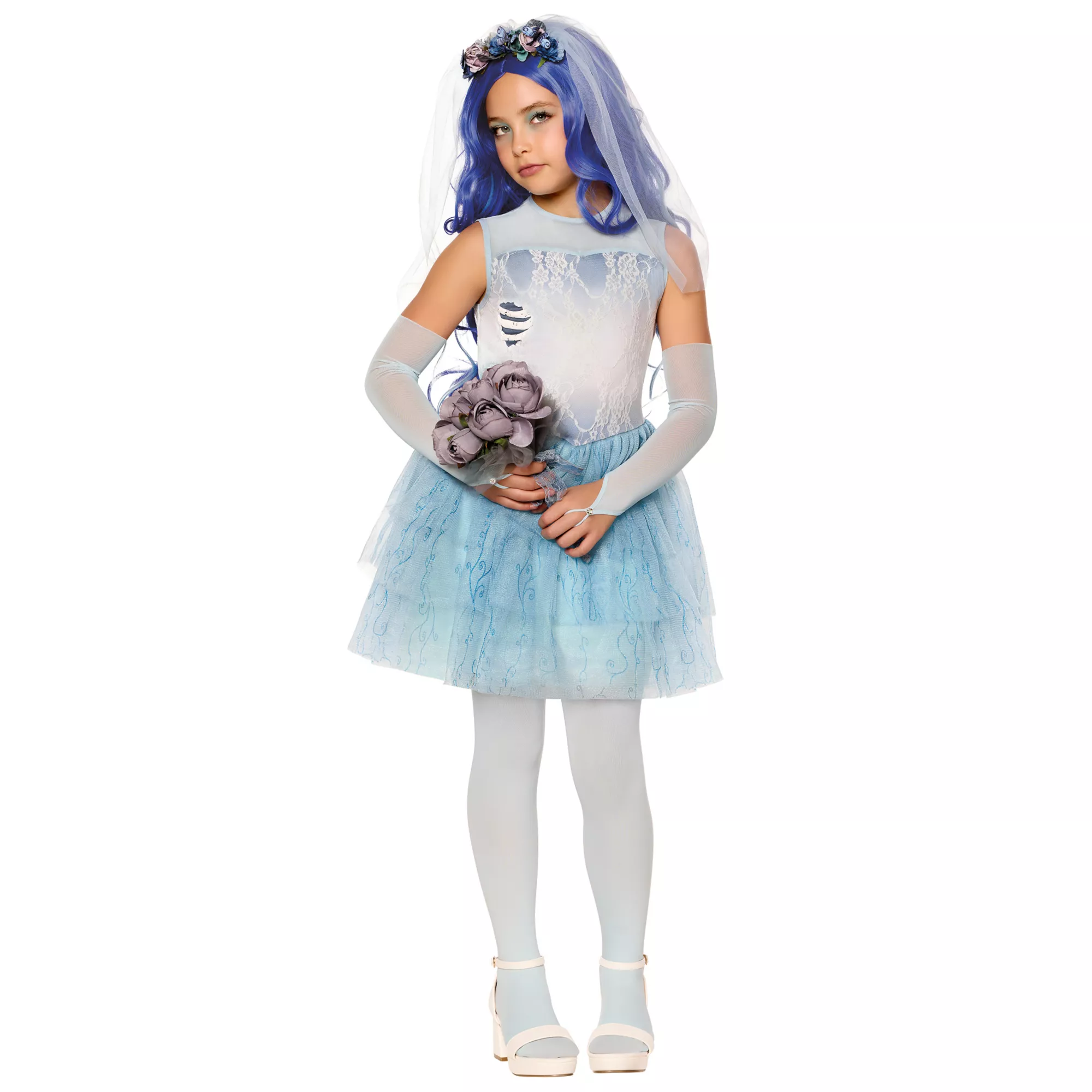 Kids Emily Dress Costume - Corpse Bride at Spirit Halloween