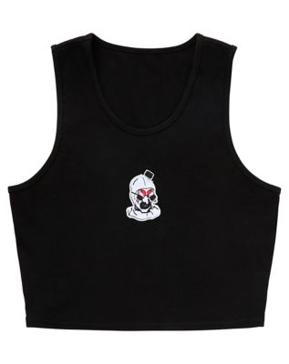 Art the Clown Summerween Cropped Tank Top - Terrifier