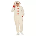 Adult Lamb Chop Jumpsuit Costume at Spirit Halloween