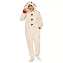 Adult Lamb Chop Jumpsuit Costume at Spirit Halloween