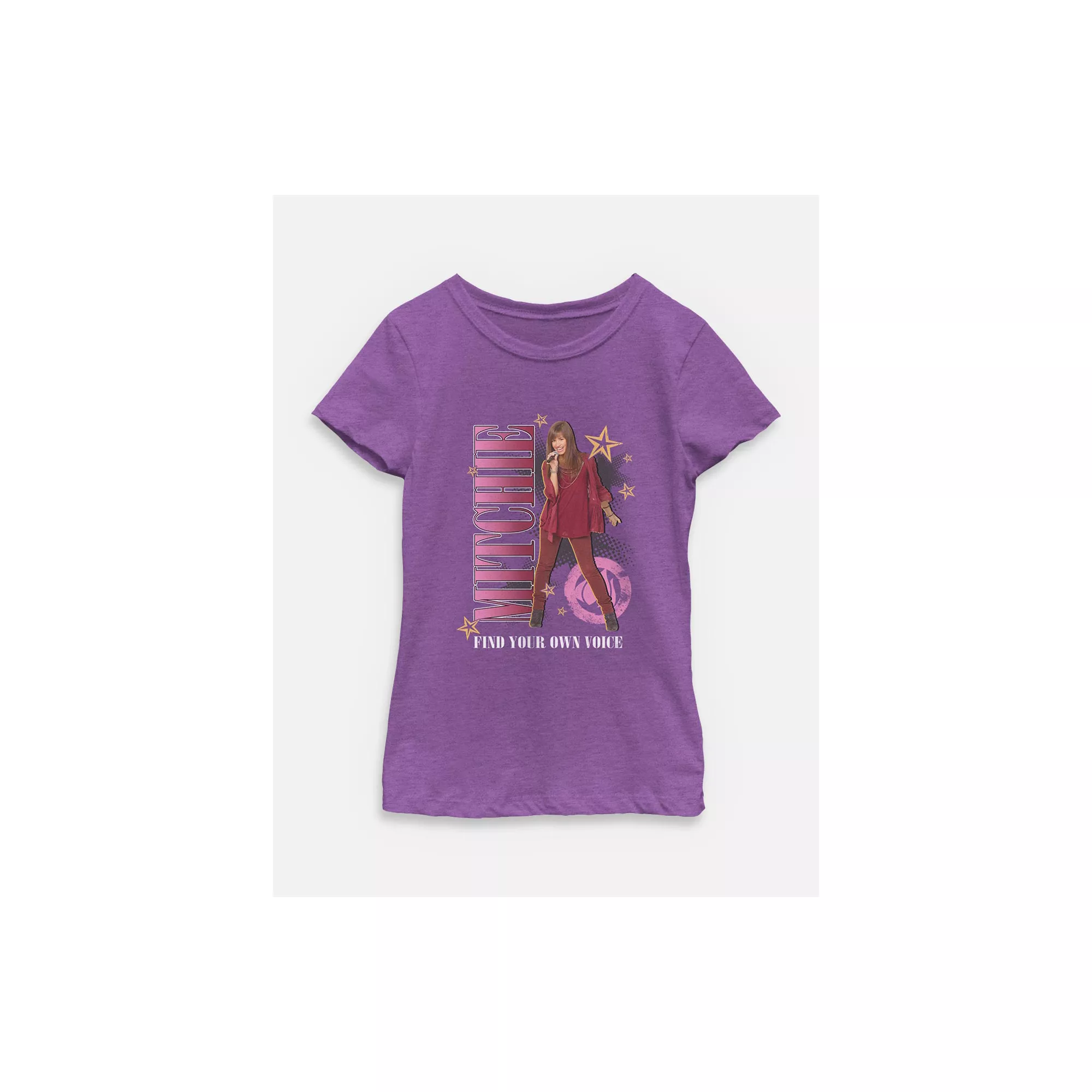 Kids Camp Rock Mitchie Purple T Shirt at Spirit Halloween