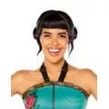 Adult Zoey Wig - KPop Demon Hunters at Spirit Halloween