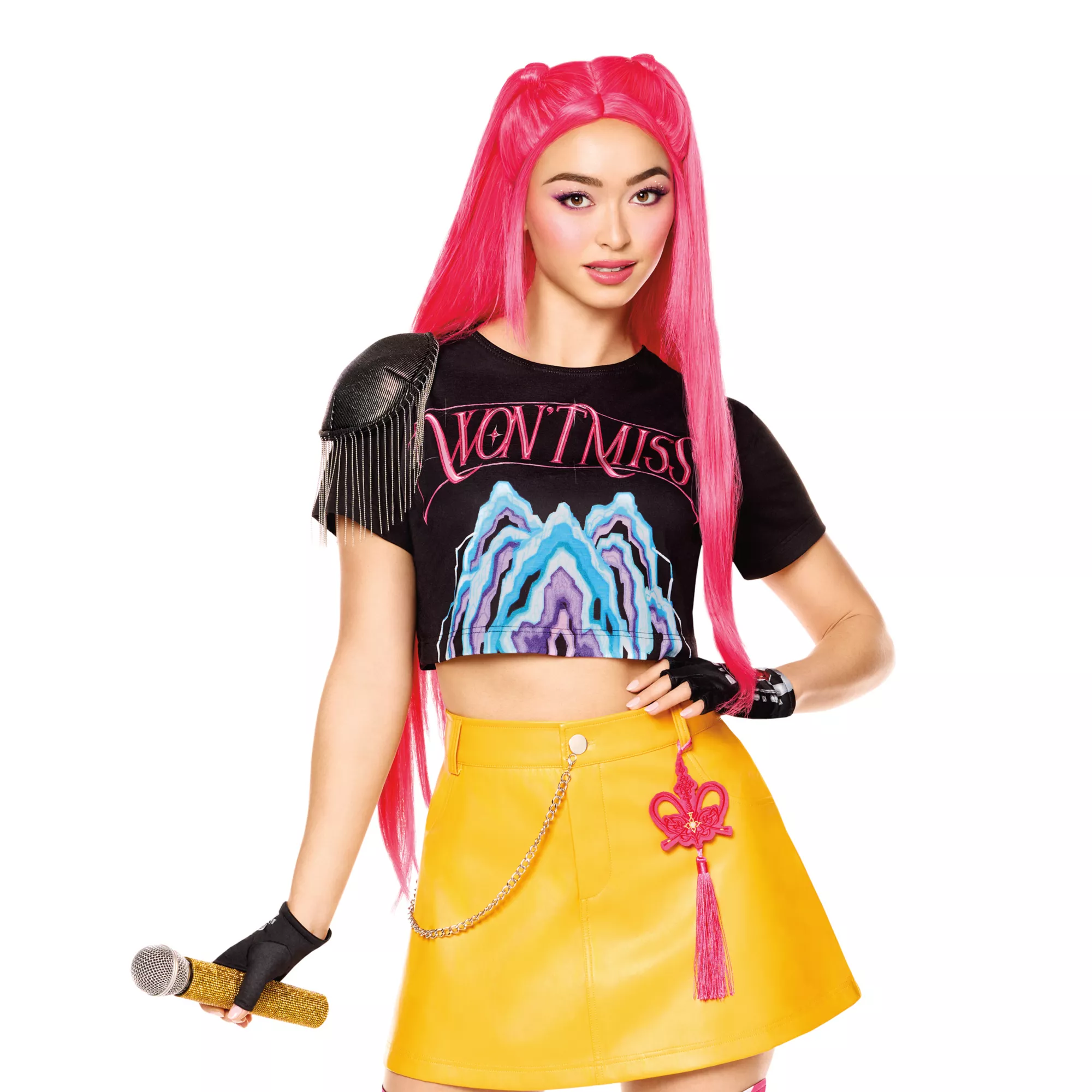 Adult Mira Wig - KPop Demon Hunters at Spirit Halloween