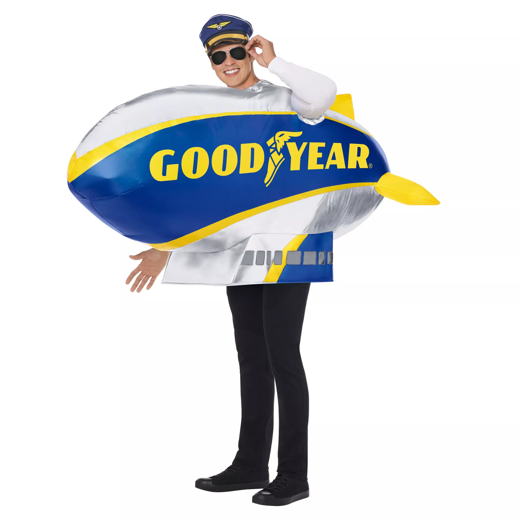 Adult Goodyear Blimp™ Inflatable Costume at Spirit Halloween