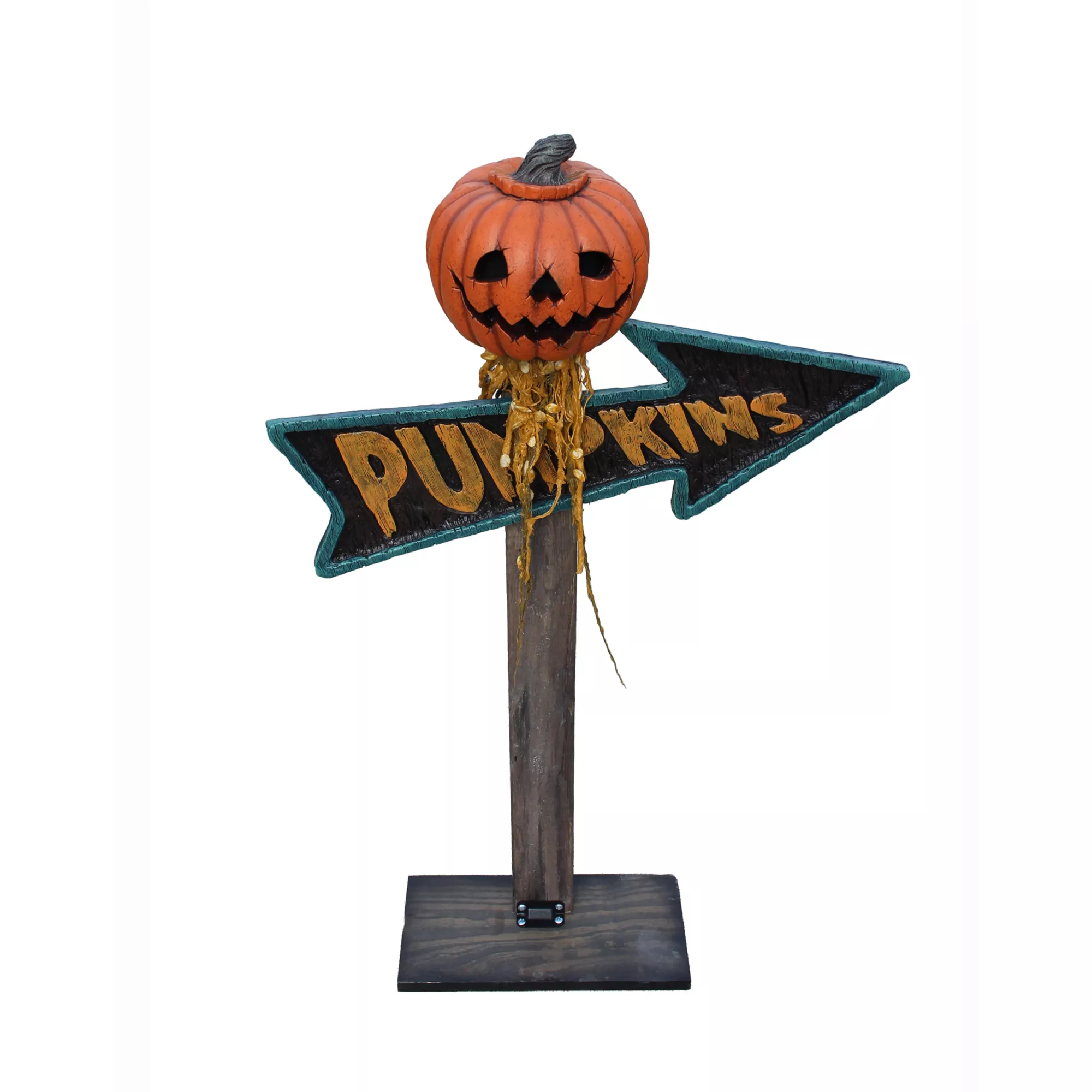 Light-Up Pumpkin Sign - Beastcraft at Spirit Halloween