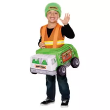 Toddler Matchbox Trash Truck Ride-Along Costume at Spirit Halloween