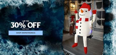 christmas animatronics