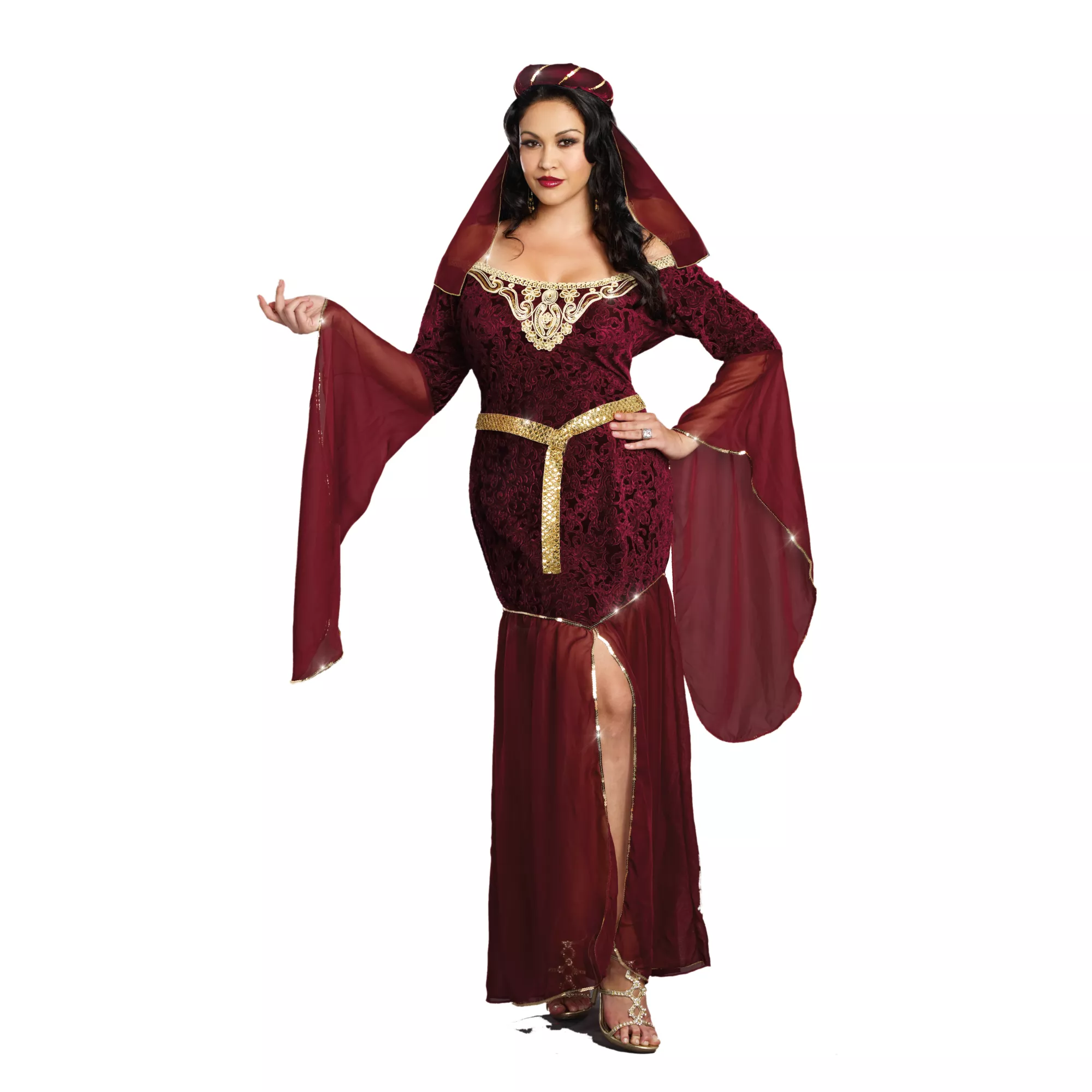 Medieval Enchantress Plus Size Womens Costume at Spirit Halloween