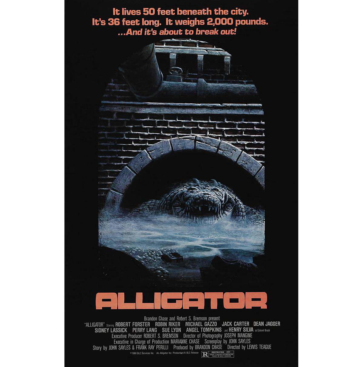 Alligator movie poster