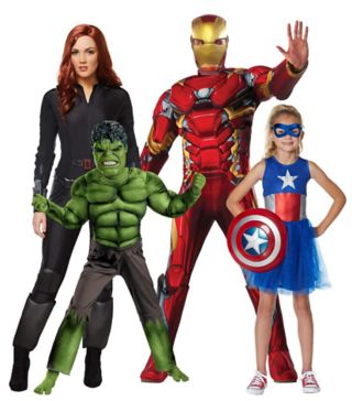 Avenger Group Costumes