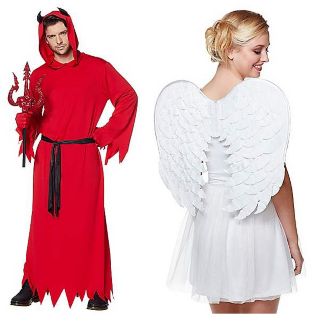 Devil and Angel Couple Costume