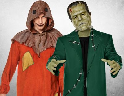 Mens Twisted Joker Nurse Costume - Halloween Costume - Holidays Costume -  Themes
