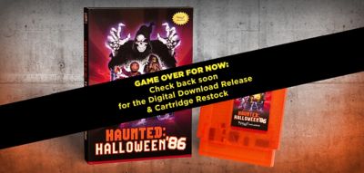 Spirit Haunted:Halloween'86 Limited edition NES cartrige
