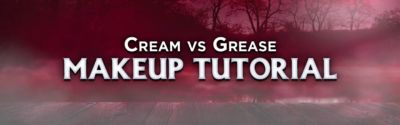 Cream vs. grease makeup