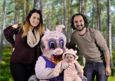 creepy easter bunny costume