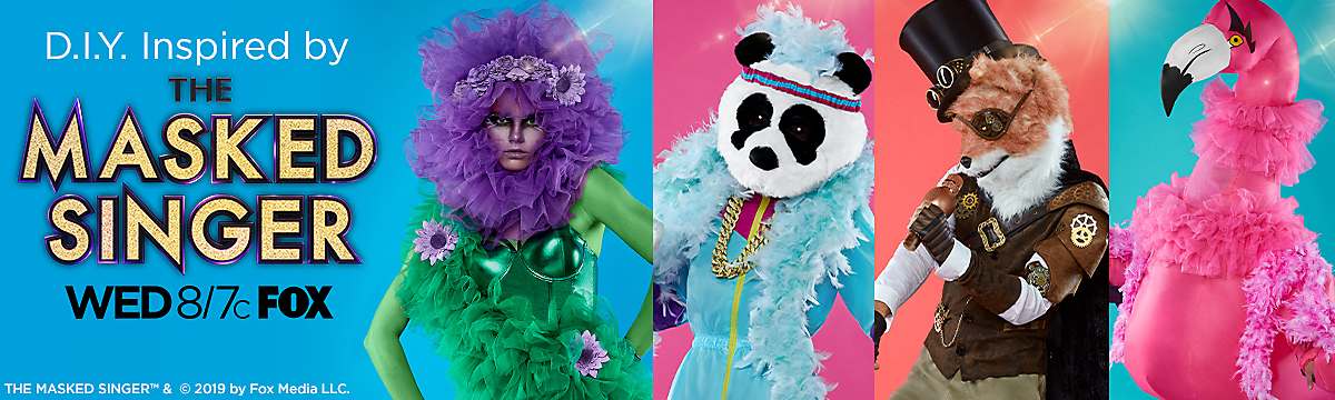 diy halloween costumes inspired by the masked singer