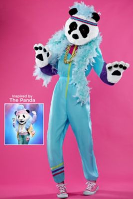 diy the panda halloween costume inspired by the masked singer