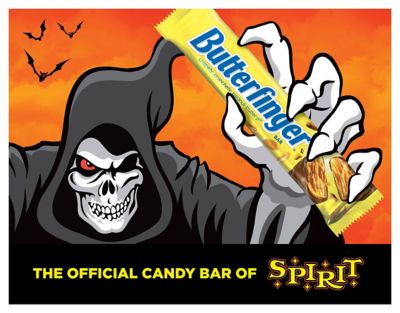 Butterfinger is Now the Official Candy Bar of Spirit Halloween