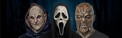 Halloween Mask Realistic Movie Scream Scary Face Creepy Ghost Mask