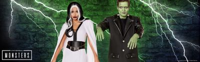 Universal Monsters costumes accessories and decor